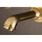 Kingston Brass KS7127NL Two-Handle Wall Mount Bathroom Faucet, Brushed Brass KS7127NL - alternate 3